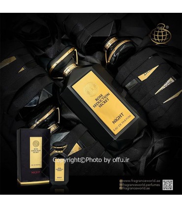 مشاهده قیمت و خرید ادو پرفيوم زنانه فراگرنس رز سدکشن نایت Fragrance Fragrance World Rose Sedection Night حجم 100 میل