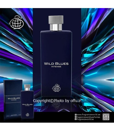 مشاهده قیمت و خرید ادکلن مردانه فراگرنس ورد ویلد بلوز اینتنس Fragrance World Wild Blues Intense حجم 100 میلی لیتر | ف