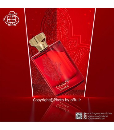 مشاهده قیمت و خرید ادکلن اسپرت فراگرنس ورد اونیرو روژ Fragrance World Oniro Rouge حجم 100 میلی لیتر | فروشگاه اینترنتی آف یو