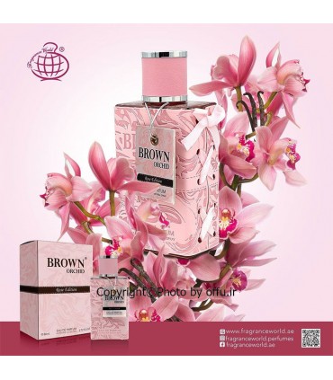 مشاهده قیمت و خرید ادکلن زنانه فراگرنس ورد مدل براون ارکید Rose Edition حجم 80 میلی لیتر | فروشگاه اینترنتی آف یو
