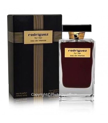 مشاهده قیمت و خرید ادکلن زنانه فراگرنس ورد مدل ردریگز فور هر اینتنس Fragrance World Redriguez For Her Intense حجم 100 میلی لیتر