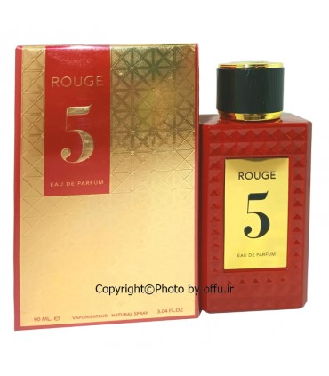 مشاهده قیمت و خرید ادکلن زنانه و مردانه فراگرنس ورد رژ 5 Fragrance World Rouge 5 حجم 100 میلی لیتر |